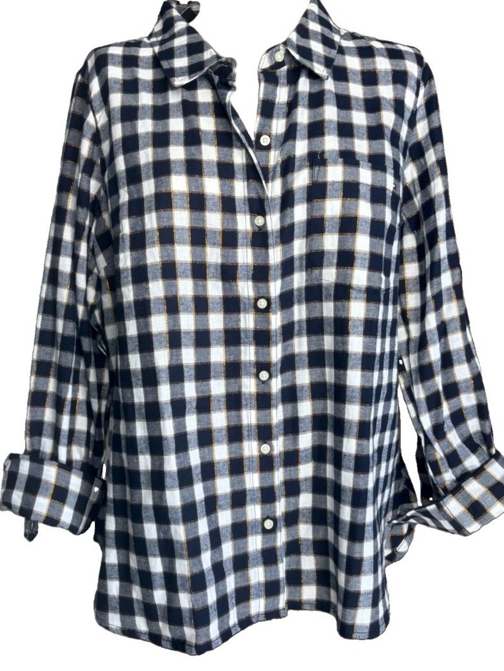 NWT Tommy Hilfiger Plaid Button Down Shirt